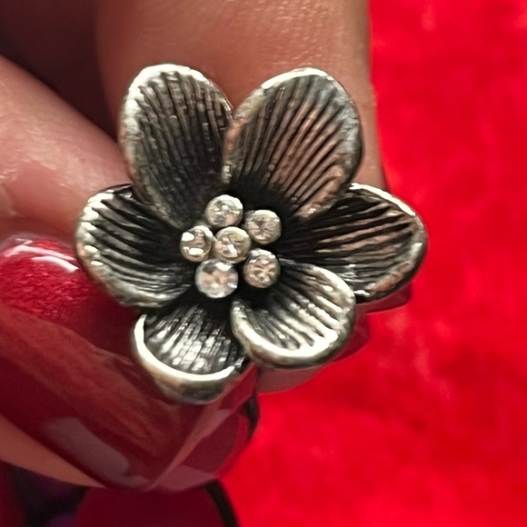 Fossil Multicolor Beaded Bracelet with Flowers clasp - Picture 4 of 9